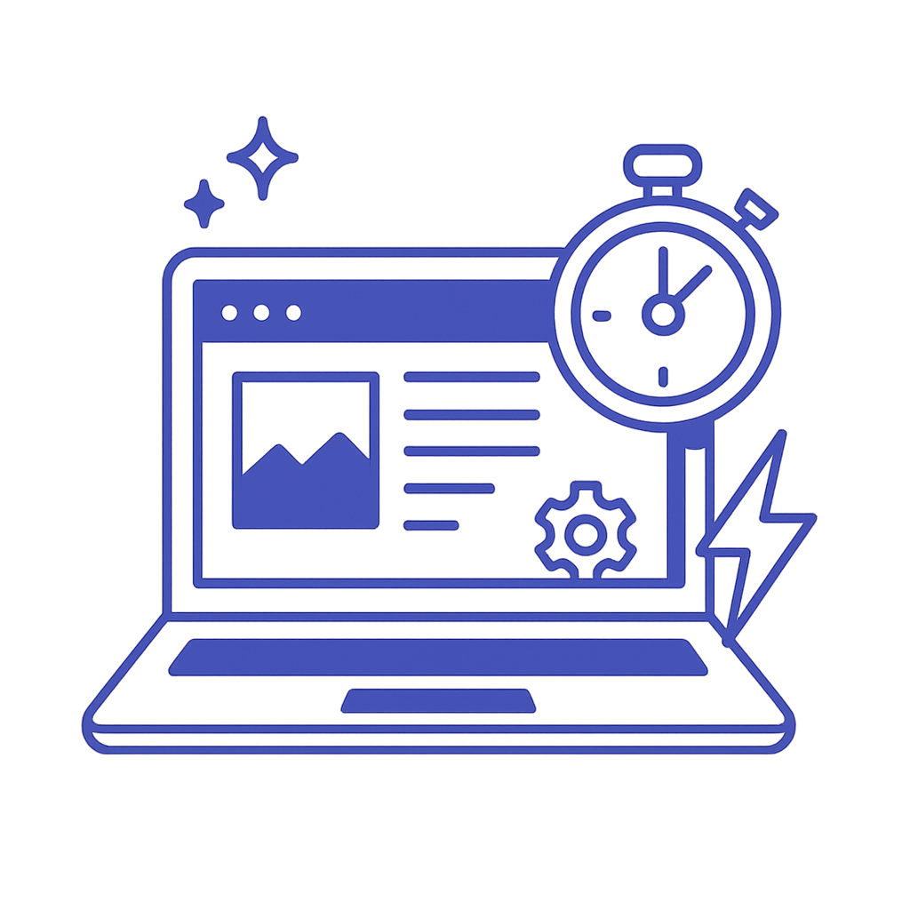 Illustration site rapide